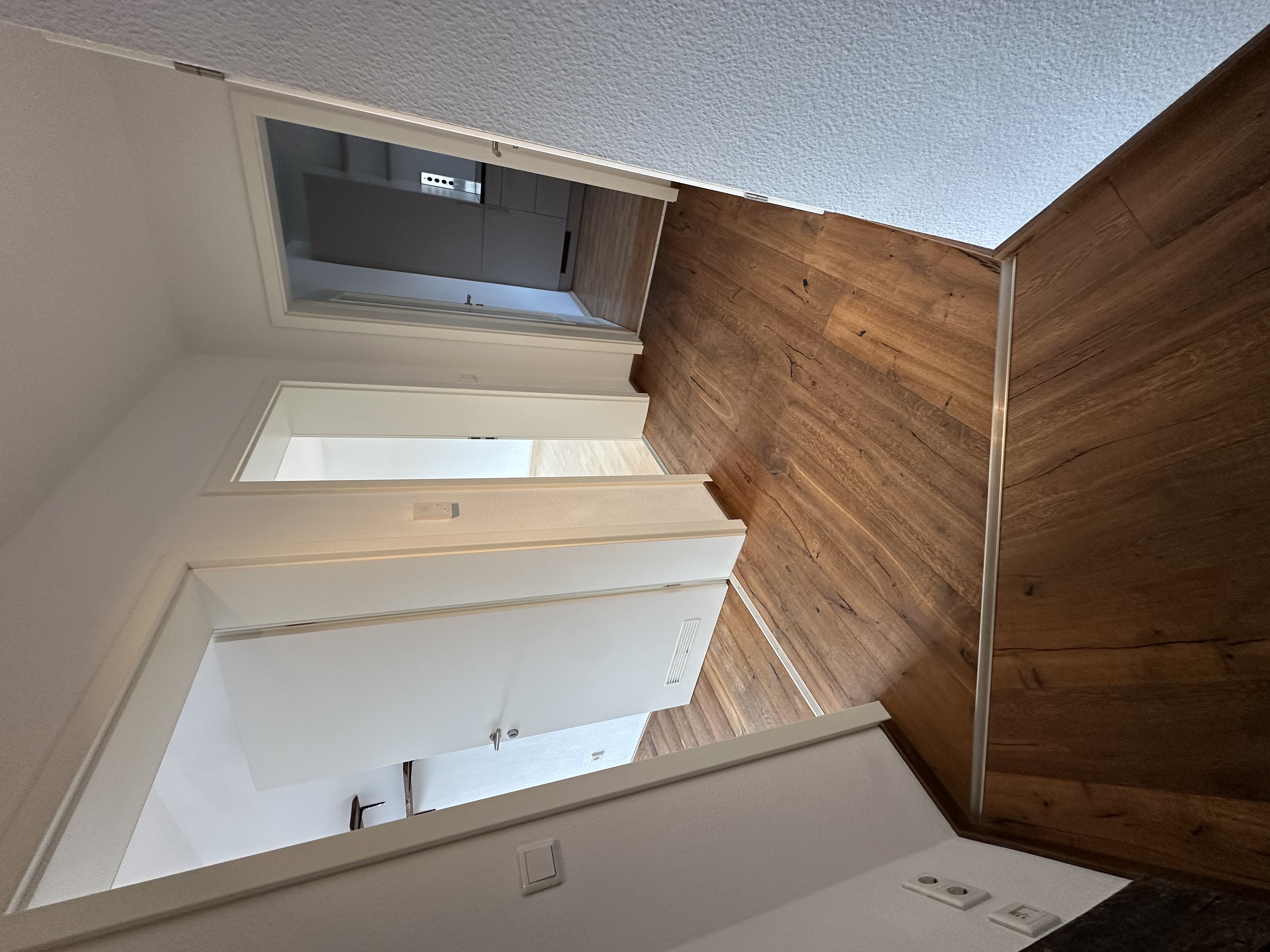 Flur mit Echtholzparkett